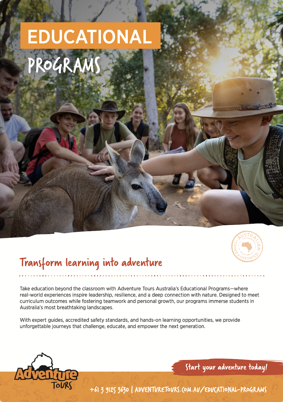 Adventure Tours - Educational Brochure Adventure Tours - Educational Brochure